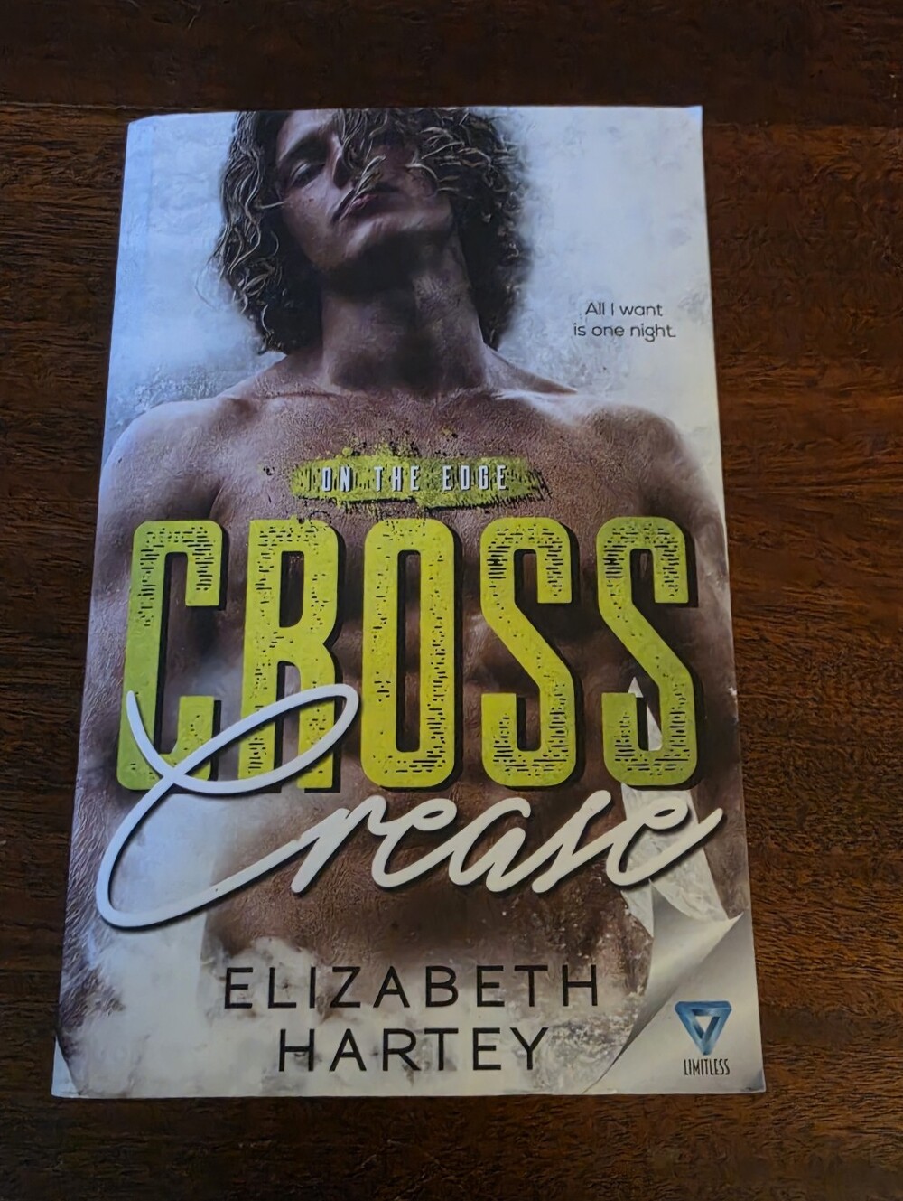 Cross Crease By Elizabeth Hartey Paperback Book SIGNED